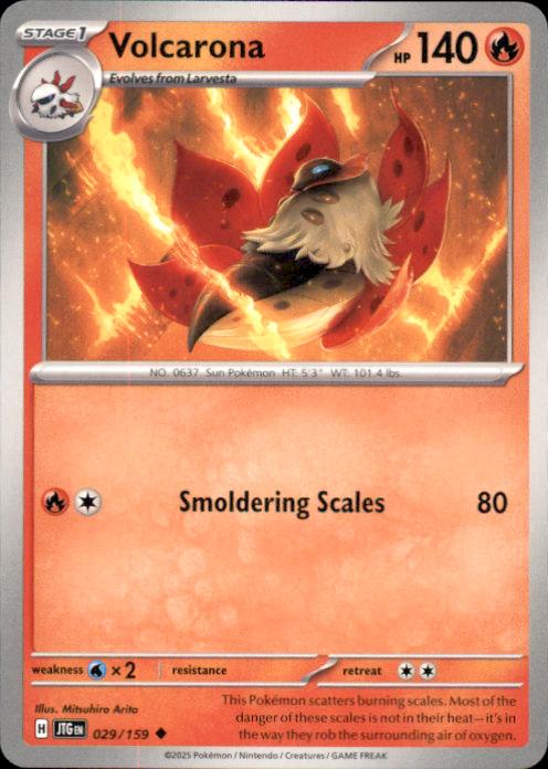 SV09: Journey Together Volcarona #029/159