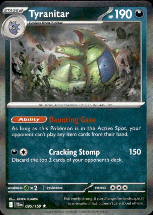 SV09: Journey Together SV09: Journey Together #095/159 Tyranitar