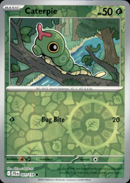 SV09: Journey Together SV09: Journey Together #001/159 Caterpie