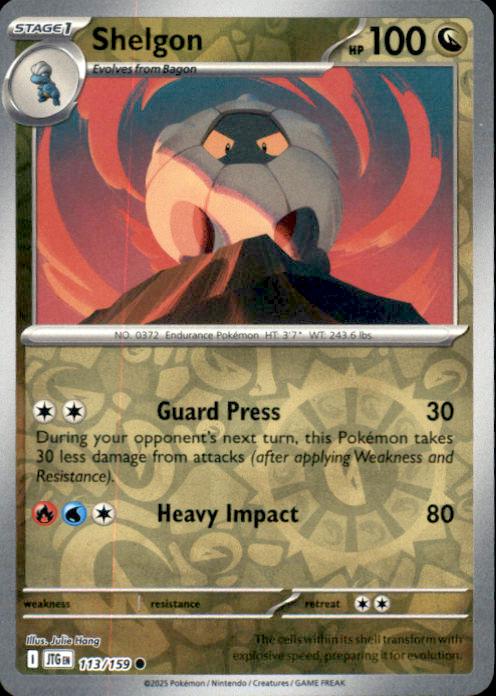 SV09: Journey Together SV09: Journey Together #113/159 Shelgon