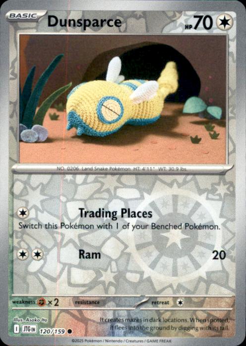 SV09: Journey Together SV09: Journey Together #120/159 Dunsparce