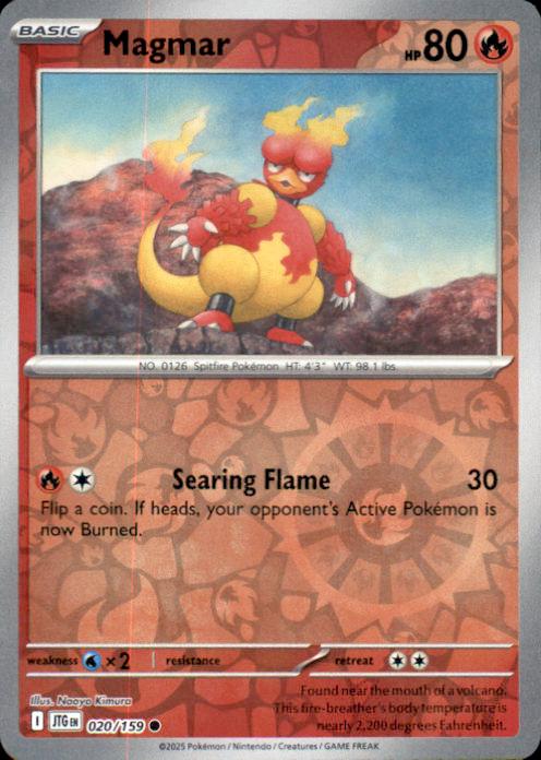 SV09: Journey Together SV09: Journey Together #020/159 Magmar