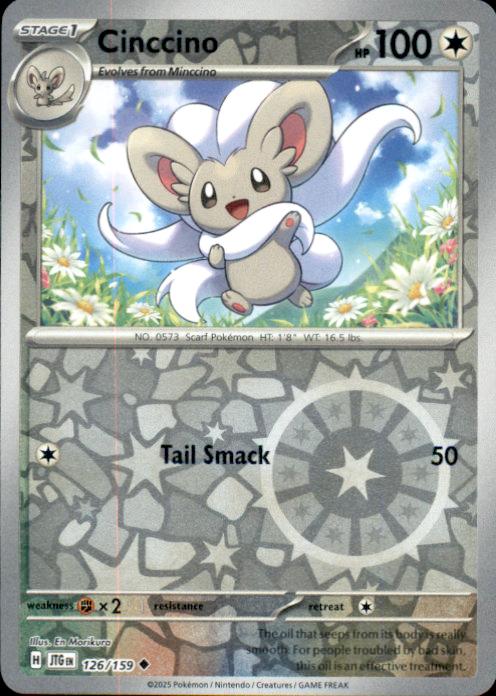 SV09: Journey Together SV09: Journey Together #126/159 Cinccino