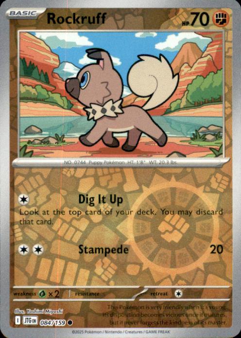 SV09: Journey Together SV09: Journey Together #084/159 Rockruff