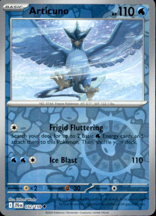 SV09: Journey Together SV09: Journey Together #032/159 Articuno