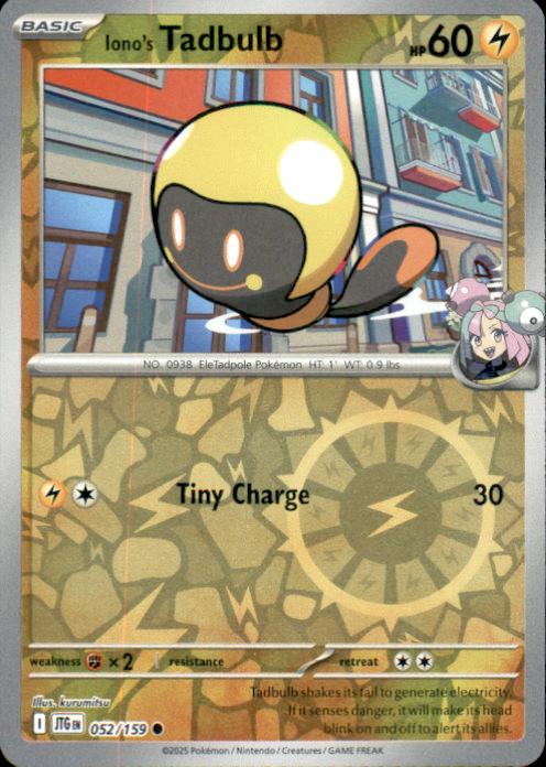 Miscellaneous Cards & Products Miscellaneous Cards & Products #052/159 Iono's Tadbulb