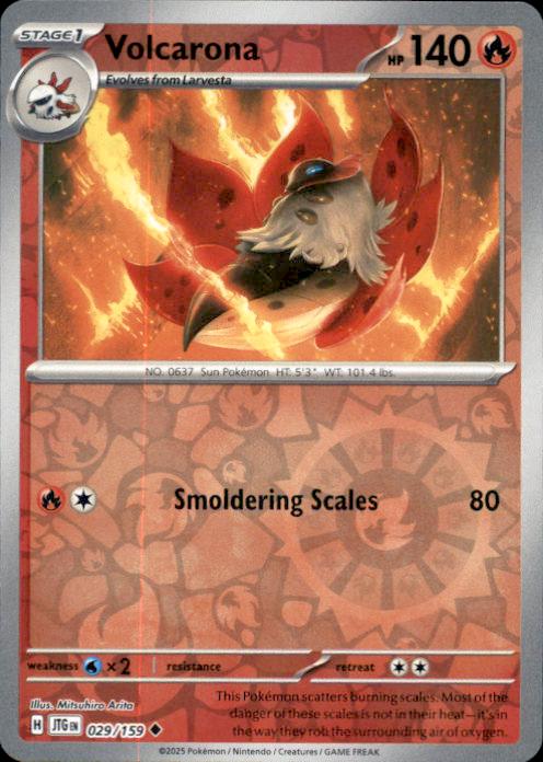 SV09: Journey Together SV09: Journey Together #029/159 Volcarona