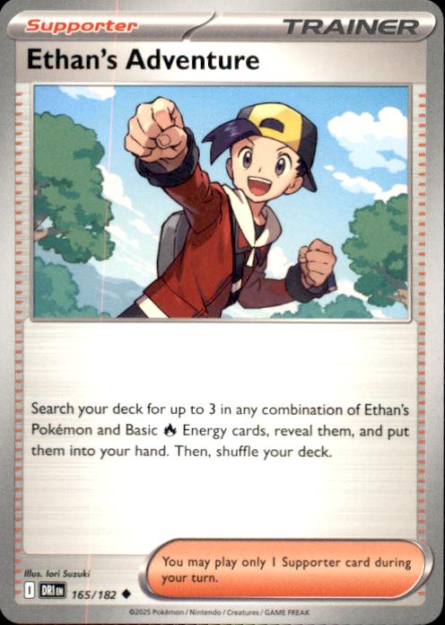 SV10: Destined Rivals- #165/182 Ethan's Adventure