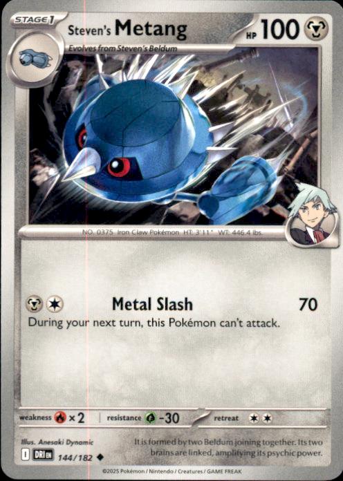 SV10: Destined Rivals- #144/182 Steven's Metang