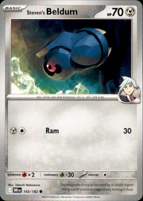 SV10: Destined Rivals- #143/182 Steven's Beldum