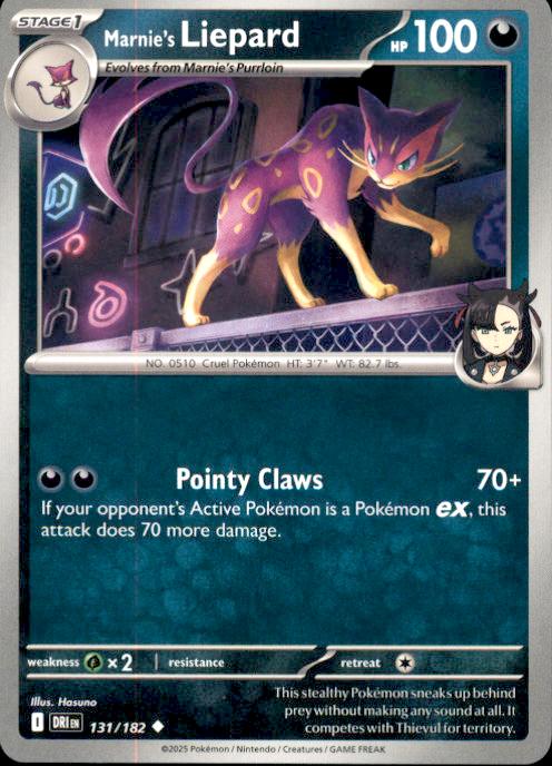 SV10: Destined Rivals- #131/182 Marnie's Liepard