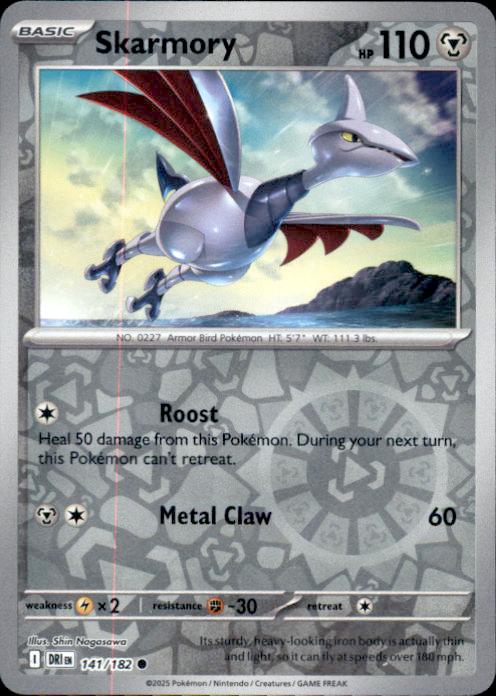 SV10: Destined Rivals- #141/182 Skarmory