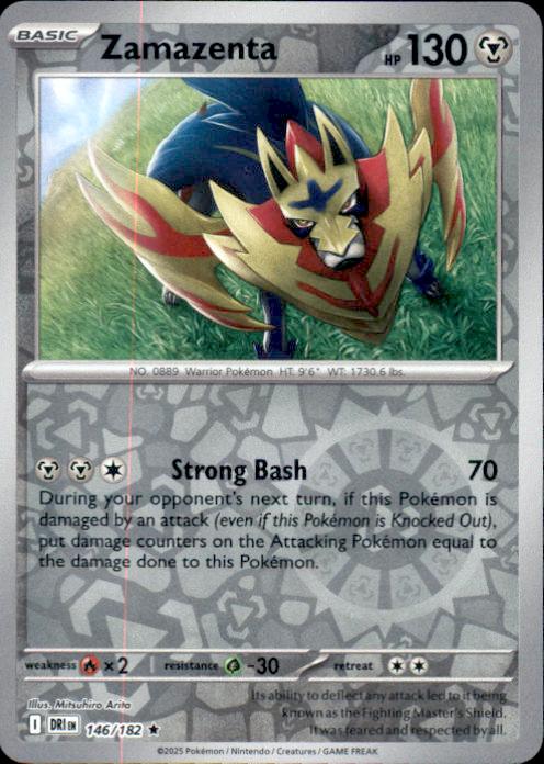 SV10: Destined Rivals- #146/182 Zamazenta