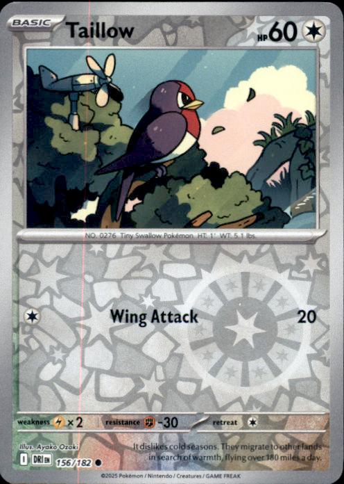 SV10: Destined Rivals- #156/182 Taillow