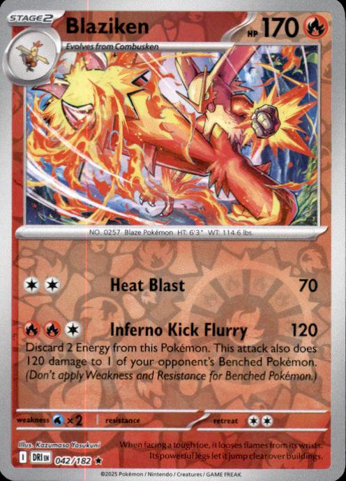 SV10: Destined Rivals- #042/182 Blaziken
