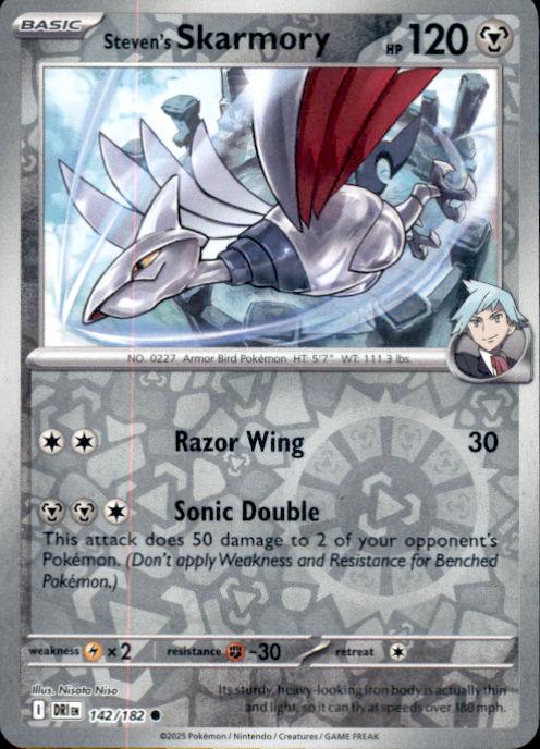 SV10: Destined Rivals- #142/182 Steven's Skarmory