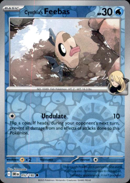 SV10: Destined Rivals- #052/182 Cynthia's Feebas