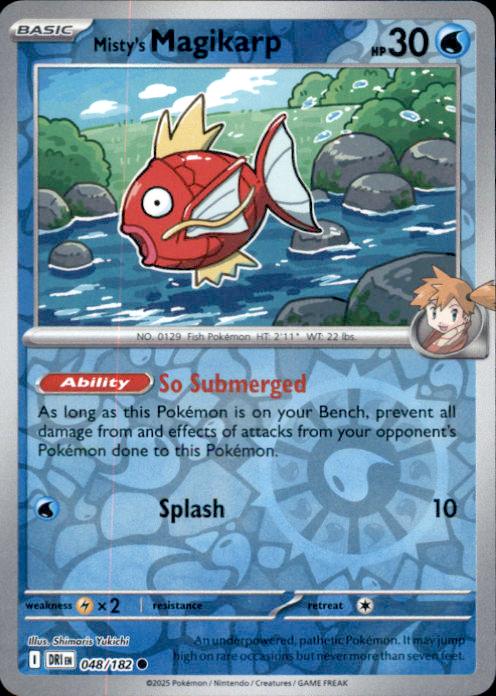 SV10: Destined Rivals- #048/182 Misty's Magikarp