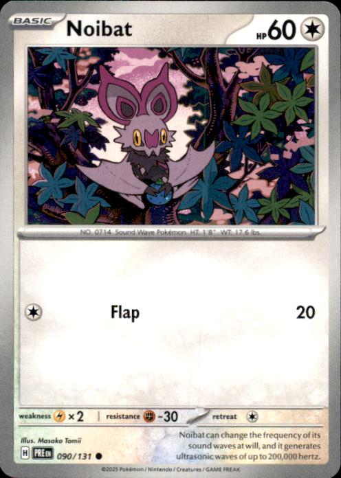 SV: Prismatic Evolutions- #090/131 Noibat