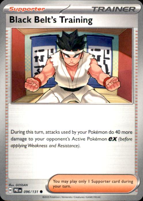 SV: Prismatic Evolutions- #096/131 Black Belt's Training