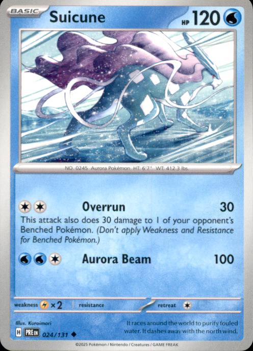 SV: Prismatic Evolutions- #024/131 Suicune