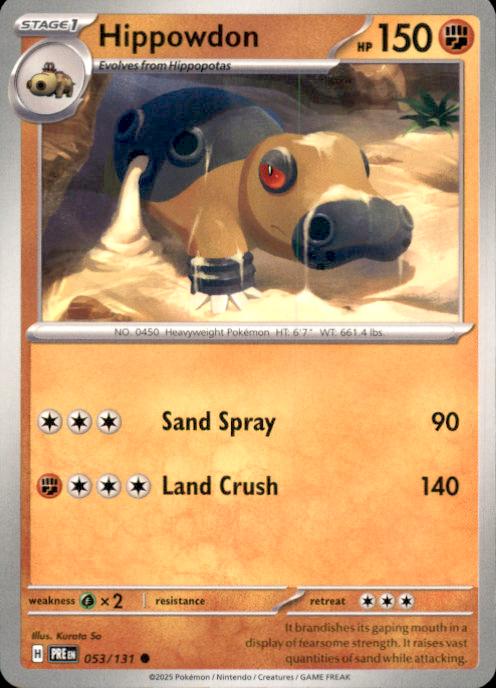 SV: Prismatic Evolutions- #053/131 Hippowdon