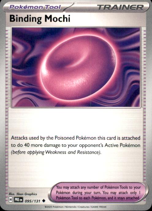 SV: Prismatic Evolutions- #095/131 Binding Mochi
