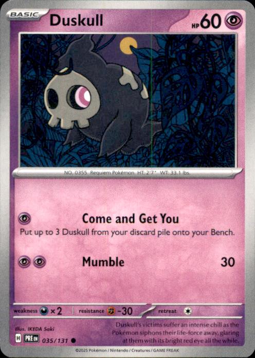 SV: Prismatic Evolutions- #035/131 Duskull