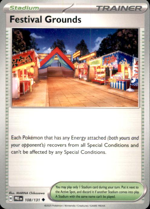 SV06: Twilight Masquerade- #149/167 Festival Grounds