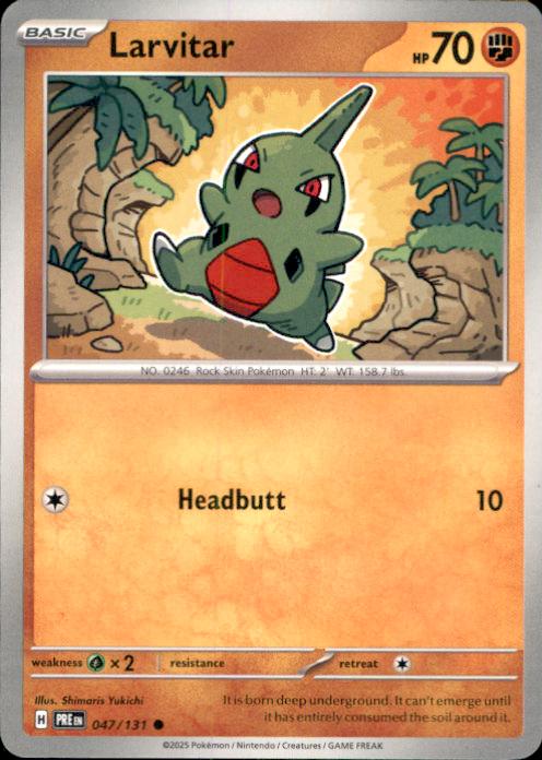SV: Prismatic Evolutions- #047/131 Larvitar