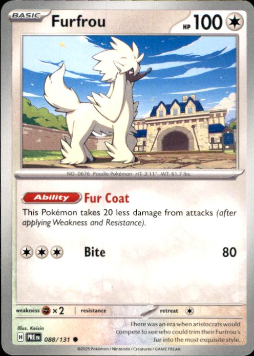 SV: Prismatic Evolutions- #088/131 Furfrou