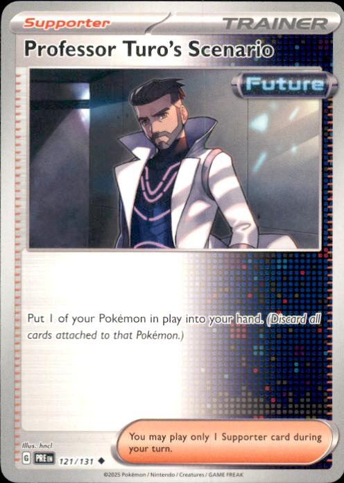 SV: Prismatic Evolutions- #121/131 Professor Turo's Scenario (Poke Ball Pattern)