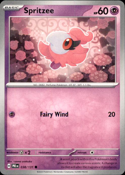 SV: Prismatic Evolutions- #038/131 Spritzee