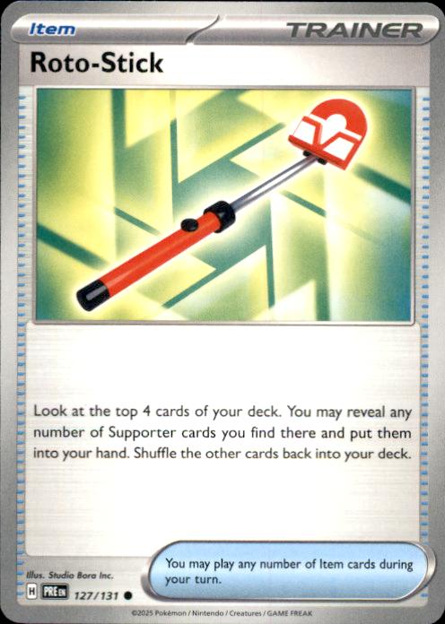 SV: Prismatic Evolutions- #127/131 Roto-Stick