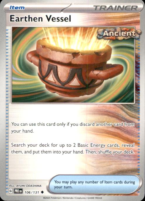 SV: Prismatic Evolutions- #106/131 Earthen Vessel
