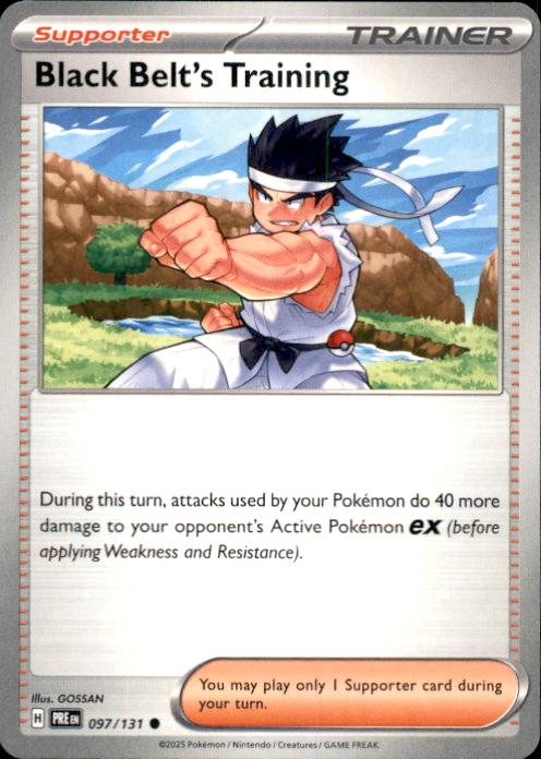 SV: Prismatic Evolutions- #097/131 Black Belt's Training