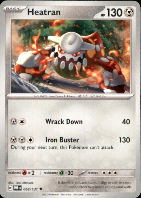 SV: Prismatic Evolutions- #068/131 Heatran