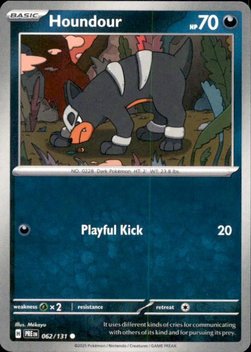 SV: Prismatic Evolutions- #062/131 Houndour