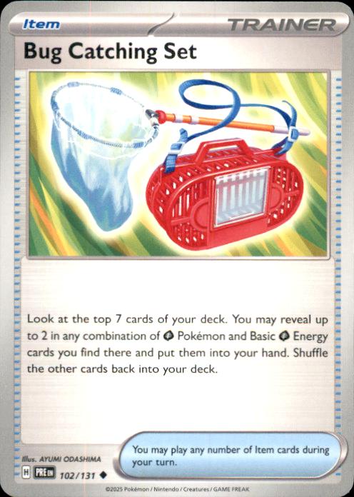 SV: Prismatic Evolutions- #102/131 Bug Catching Set