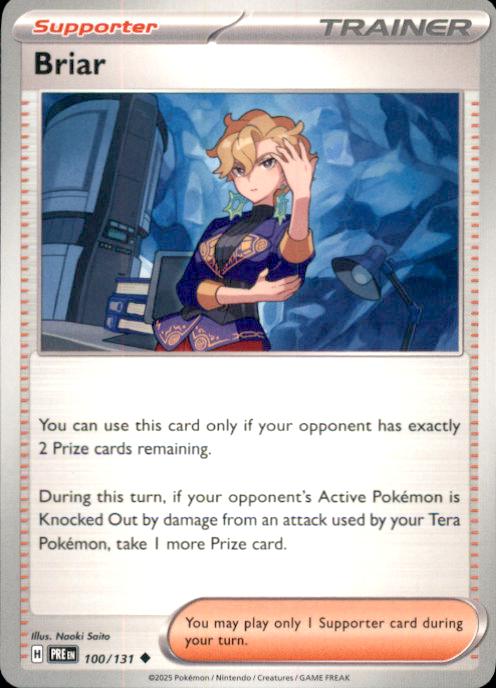 SV: Prismatic Evolutions- #100/131 Briar (Poke Ball Pattern)
