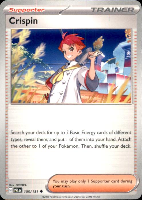 SV: Prismatic Evolutions- #105/131 Crispin