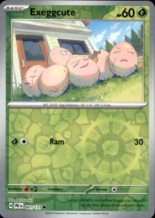 SV: Prismatic Evolutions- #001/131 Exeggcute