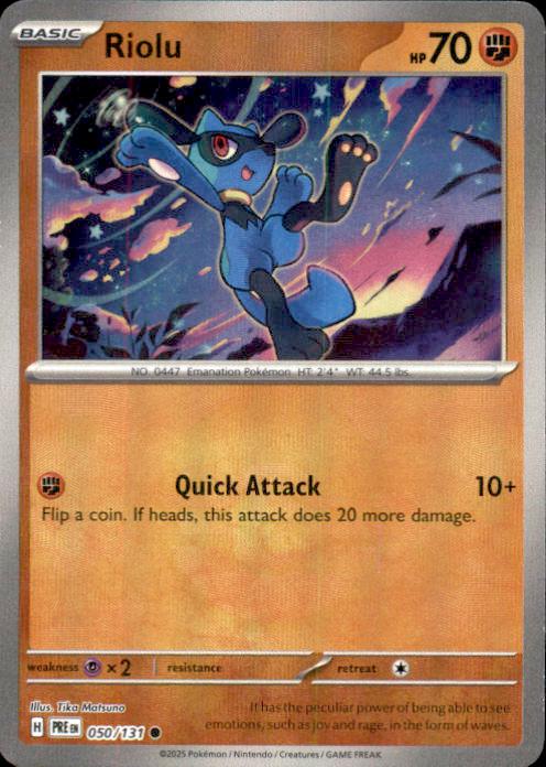 SV: Prismatic Evolutions- #050/131 Riolu