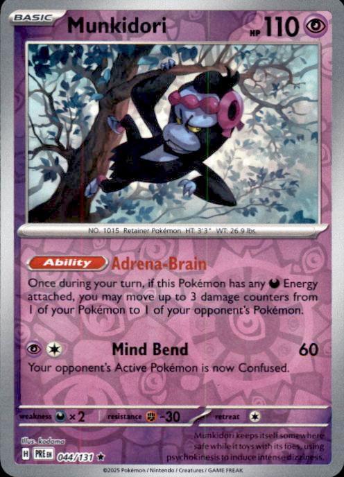 SV: Prismatic Evolutions- #044/131 Munkidori