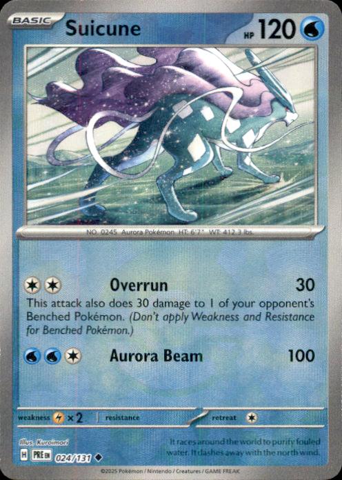 SV: Prismatic Evolutions- #024/131 Suicune