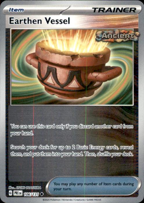 SV: Prismatic Evolutions- #106/131 Earthen Vessel