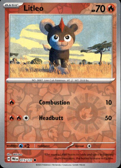 SV: Prismatic Evolutions- #015/131 Litleo