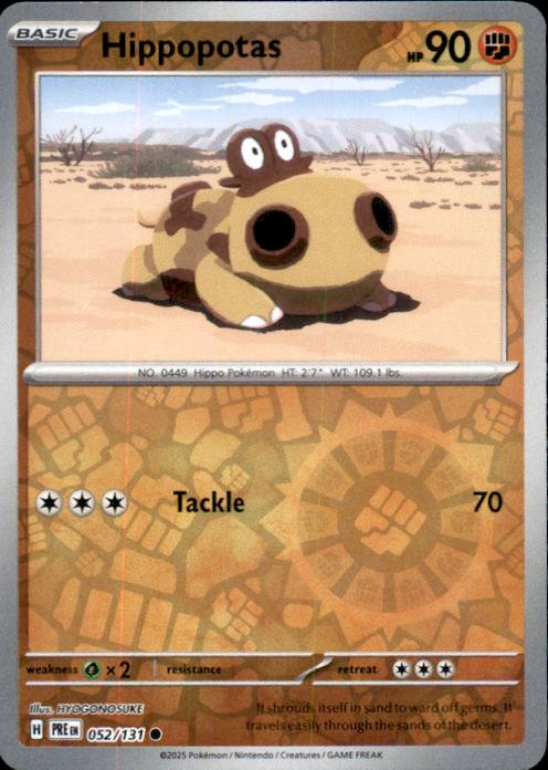 SV: Prismatic Evolutions- #052/131 Hippopotas