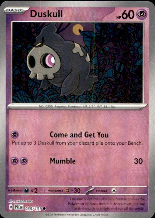 SV: Prismatic Evolutions- #035/131 Duskull