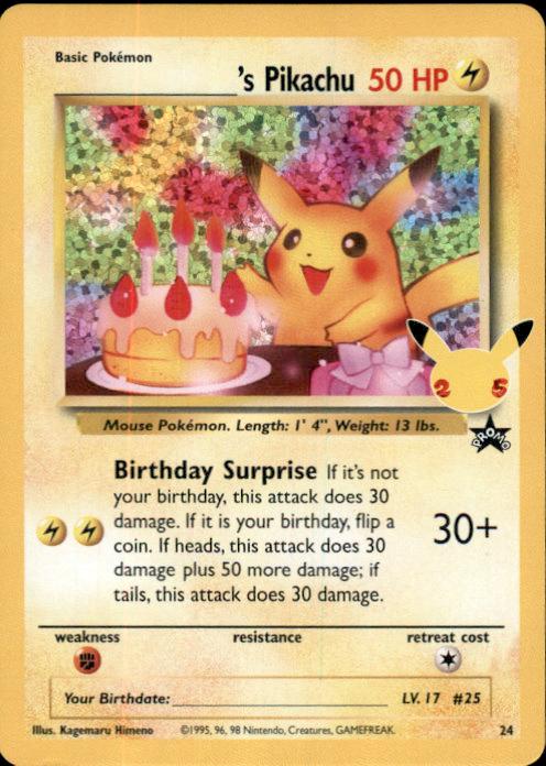 WoTC Promo- #24/53 ______'s Pikachu